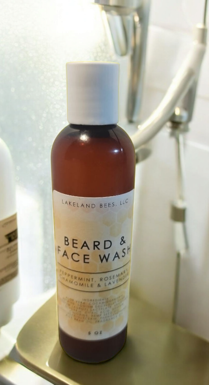 Beard and face wash